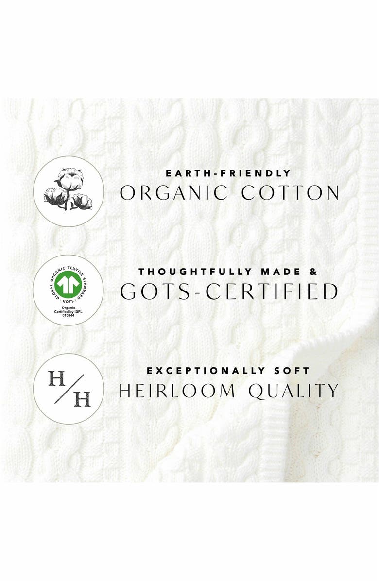 Hope & Henry Baby Organic Cardigan and Legging Set, Infant, Alternate, color,