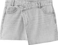 MANGO TEEN Crossover Denim Miniskort