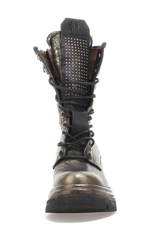 As98 A.s.98 Emper Combat Boot In Gray