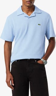 Lacoste Johnny Collar Cotton & Linen Piqué Polo