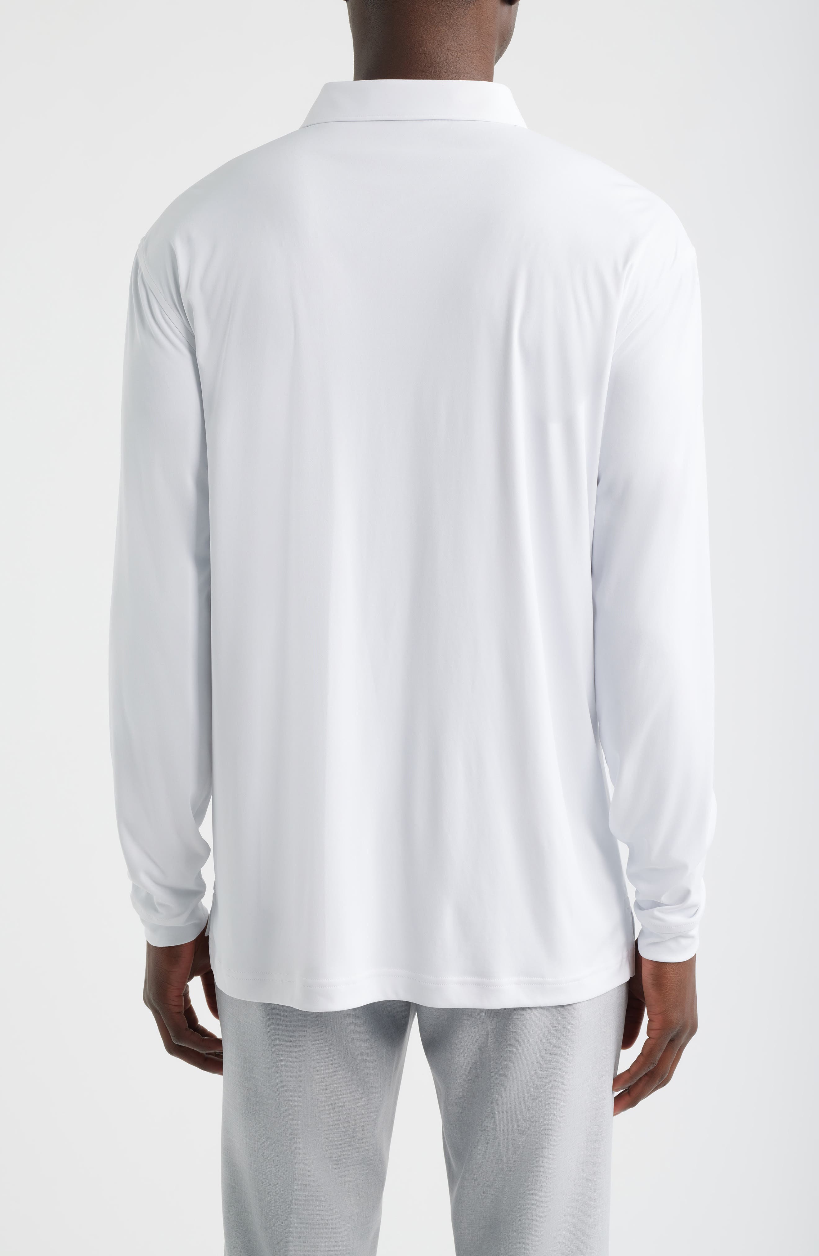 Featherweight Long Sleeve Performance Polo - image 2