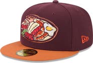 New Era Men's New Era  Burgundy Las Vegas Aviators Theme Nights 59FIFTY Fitted Hat