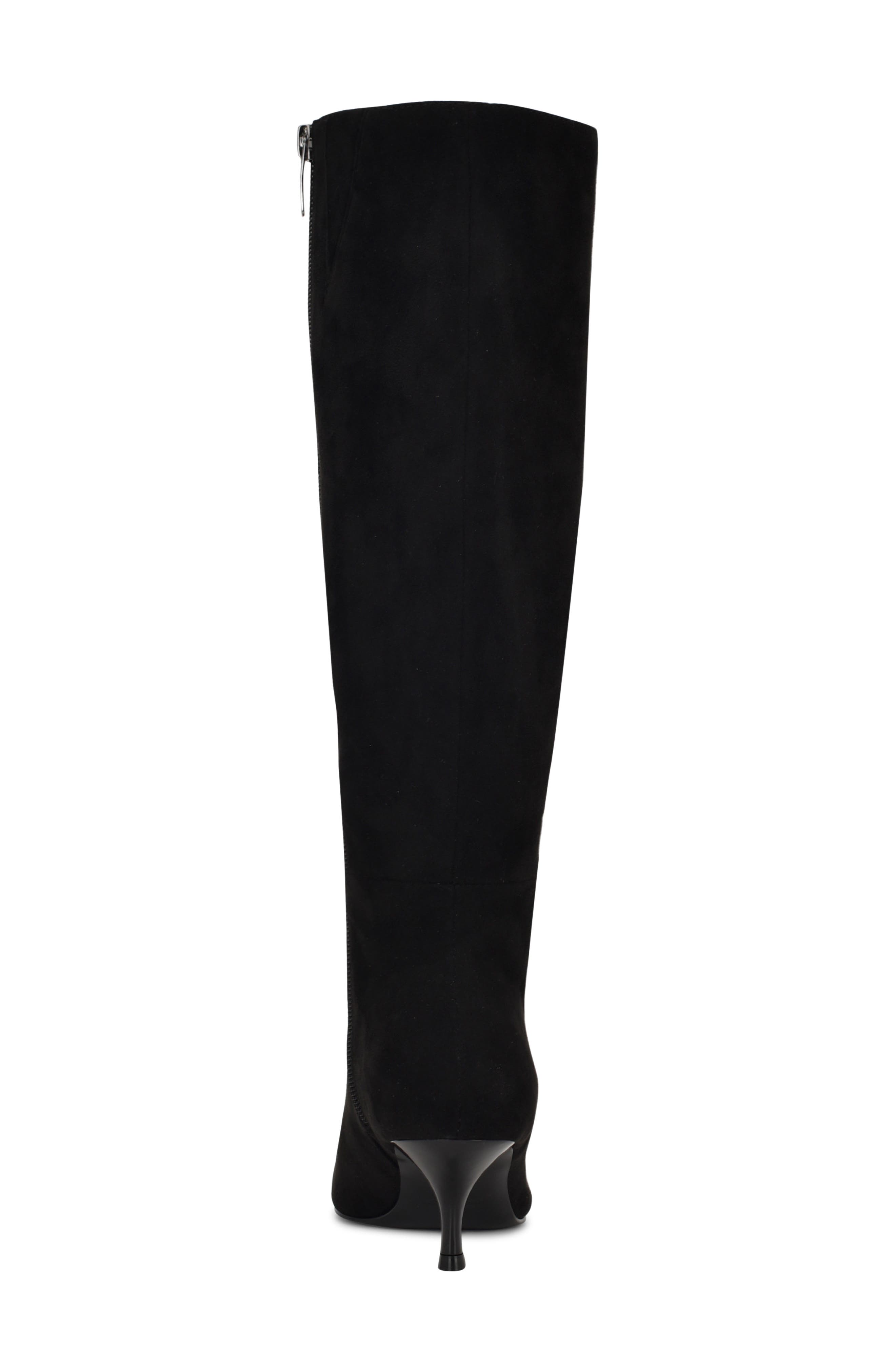 Nine West Havier Knee High Kitten Heel Boot, Alternate, color, Black