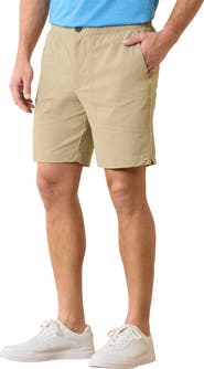 Tommy Bahama Chip Shot E-Waist IslandZone® Stretch Nylon Blend Shorts