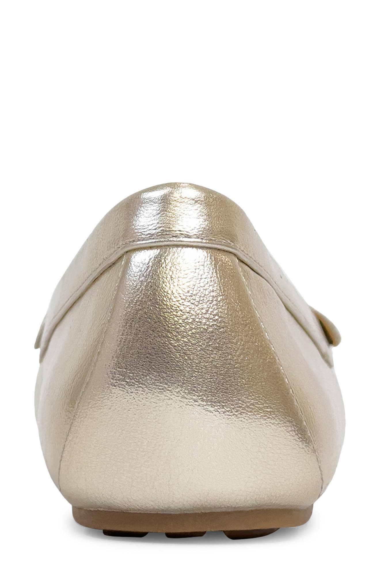 Aerosoles Drita Metallic Bit Loafer, Alternate, color, Soft Gold Faux Leather