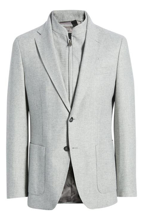 Hutson Slim Fit Sport Coat with Bib
