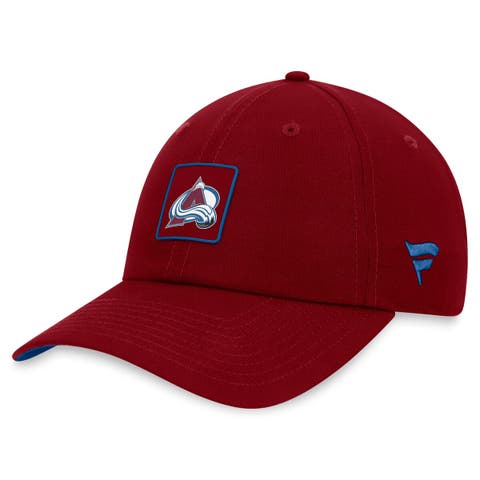 Men's Fanatics Branded  Burgundy Colorado Avalanche Authentic Pro Rink Adjustable Hat