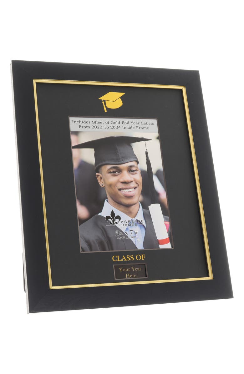 Lawrence Frames Customized Year Graduation 4x6 Frame, Alternate, color,
