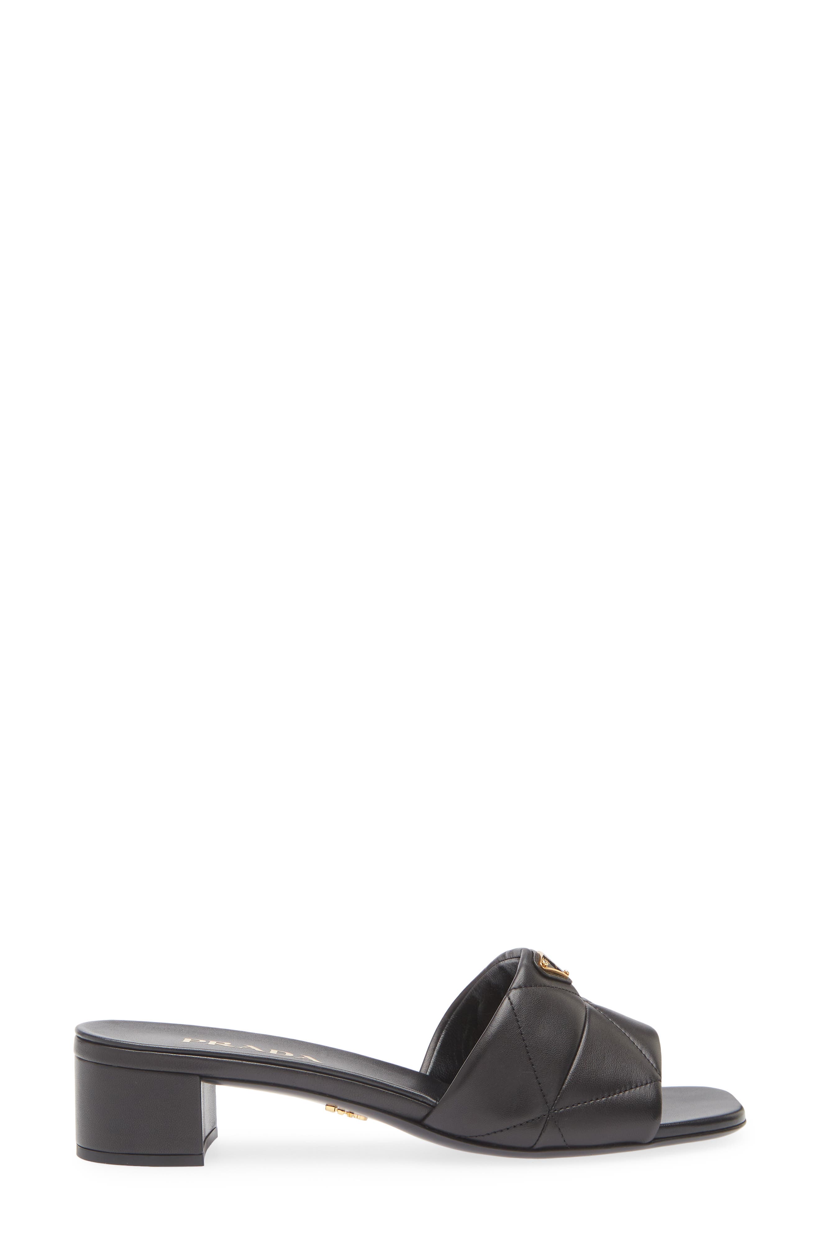 Prada Diagram Slide Sandal, Alternate, color, 