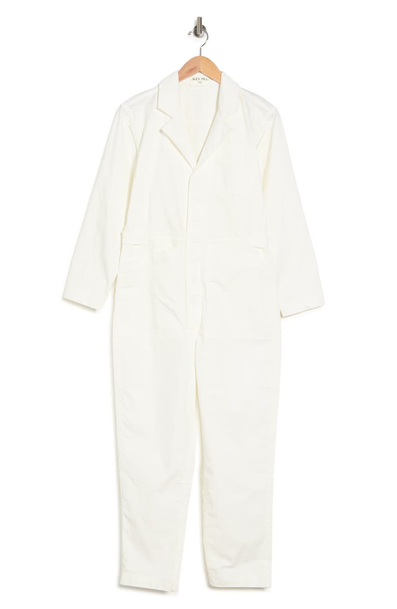 Alex Mill Stretch Cotton Jumpsuit, Alternate, color, 
