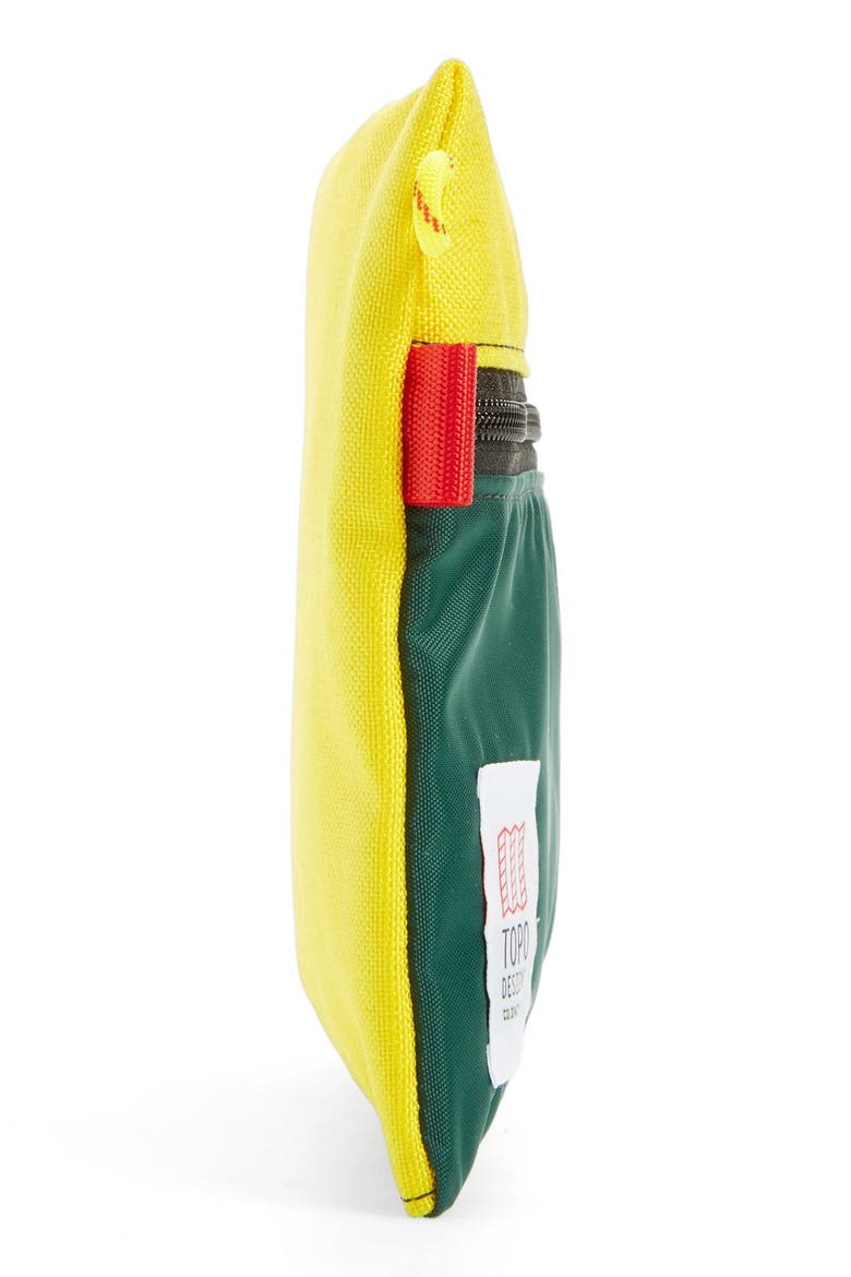 Topo Designs Accessory Bag, Alternate, color, FOREST/ SUNSHINE
