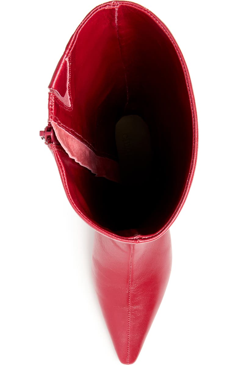 Cinq à Sept Casey Embroidered Heart Tall Boot, Alternate, color, Bordeaux