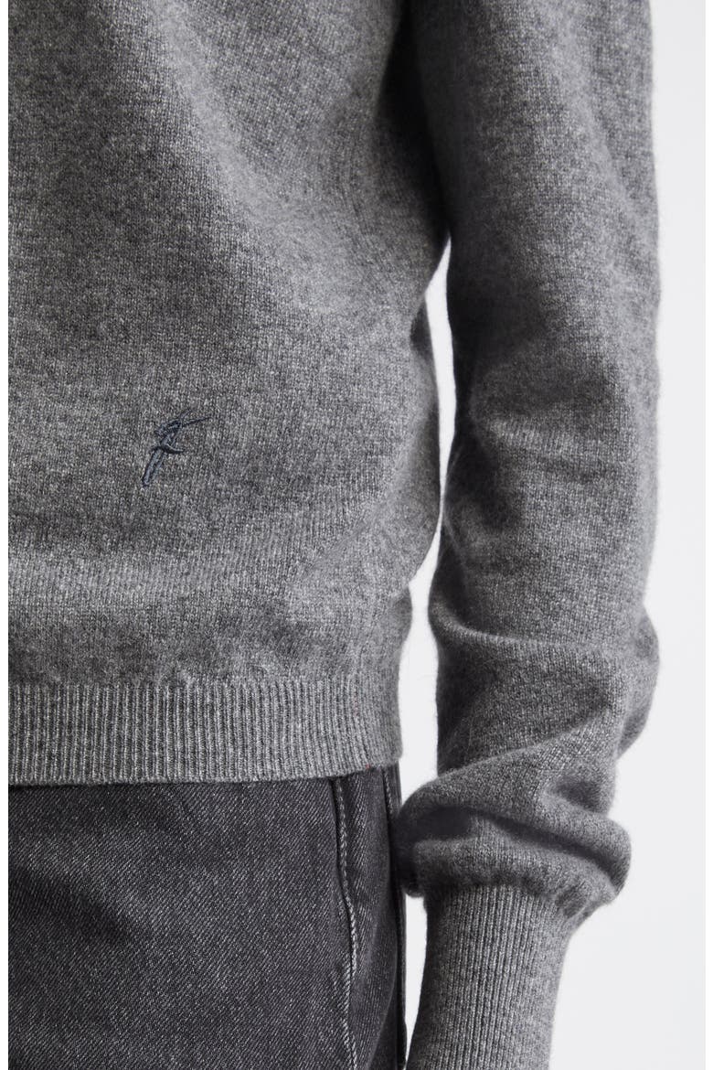 Cashmere Blend Cardigan, Alternate, color, GRIGIO MELANGE