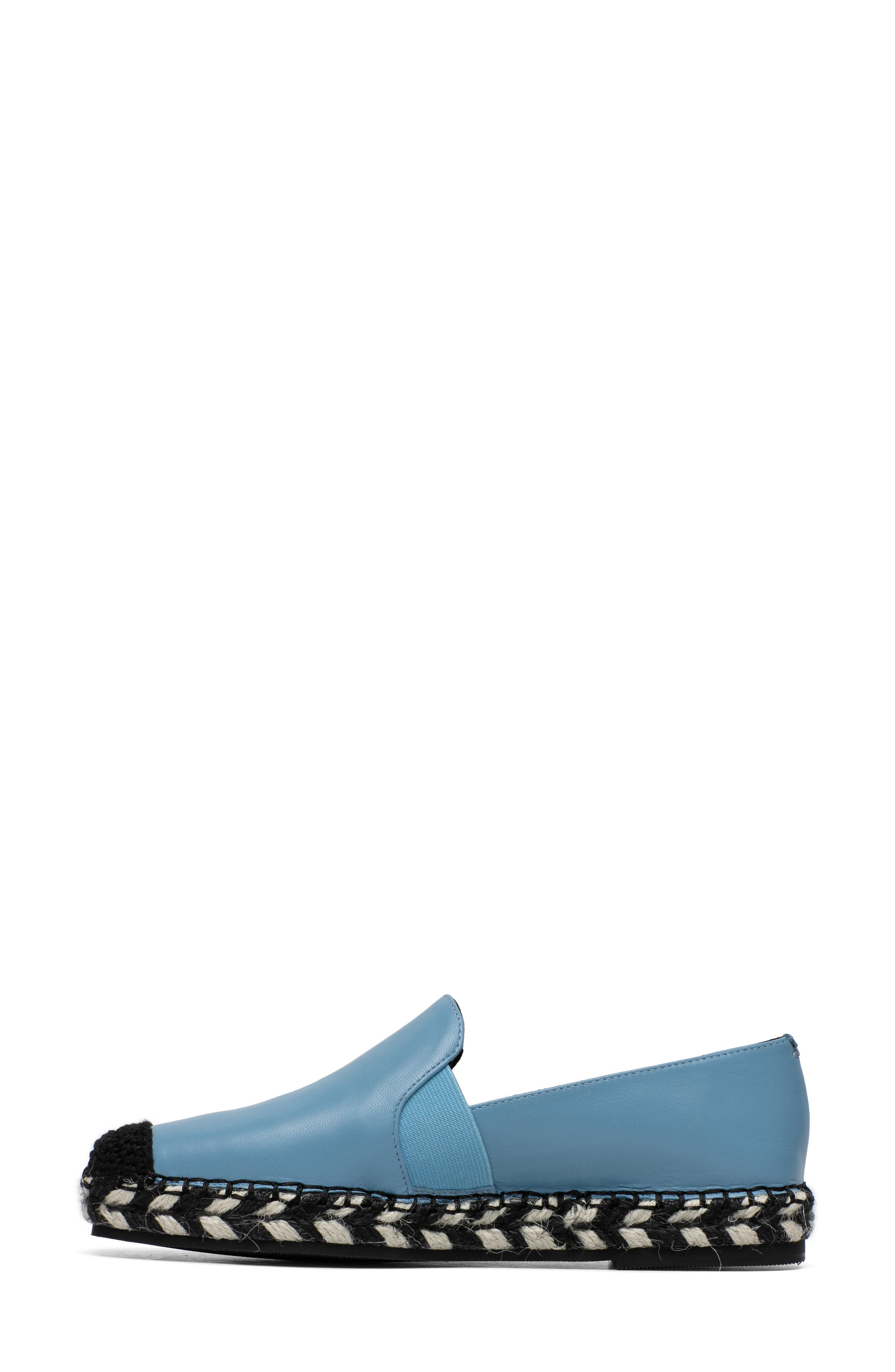 Linea Paolo Sally Espadrille Flat, Alternate, color, Cerulean Blue