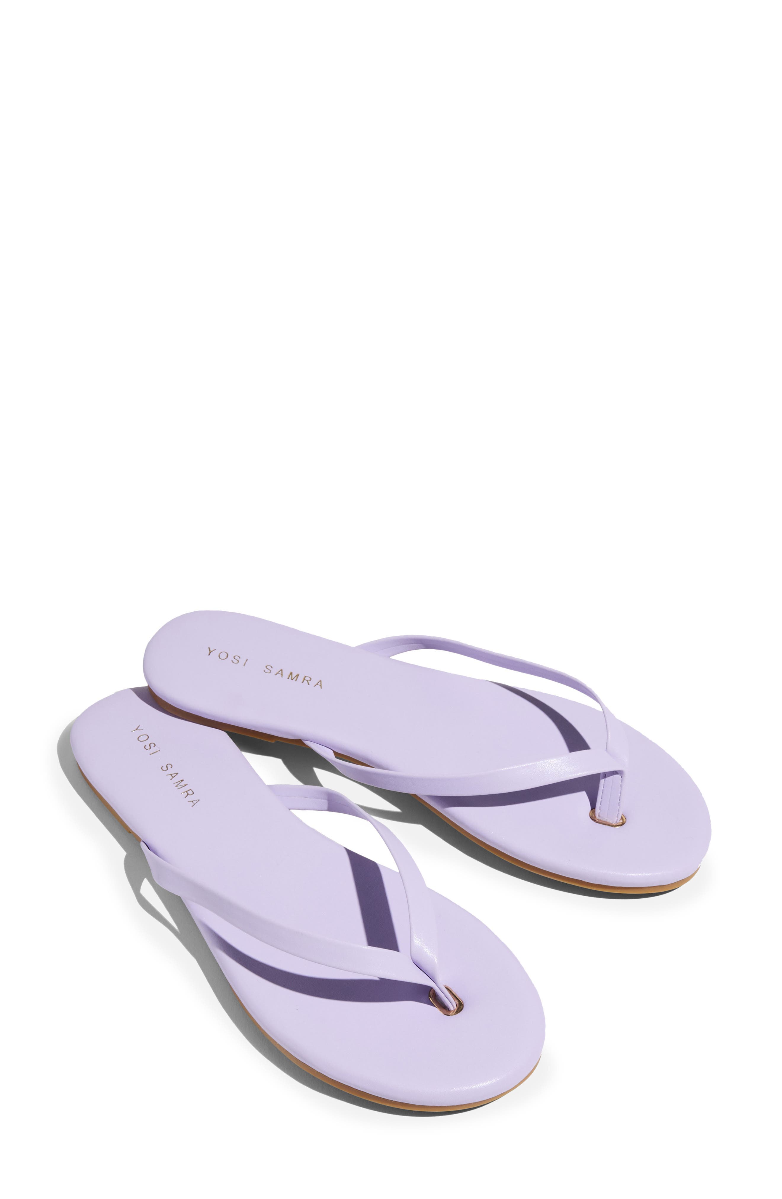 Rivington Flip Flop, Alternate, color, LILAC