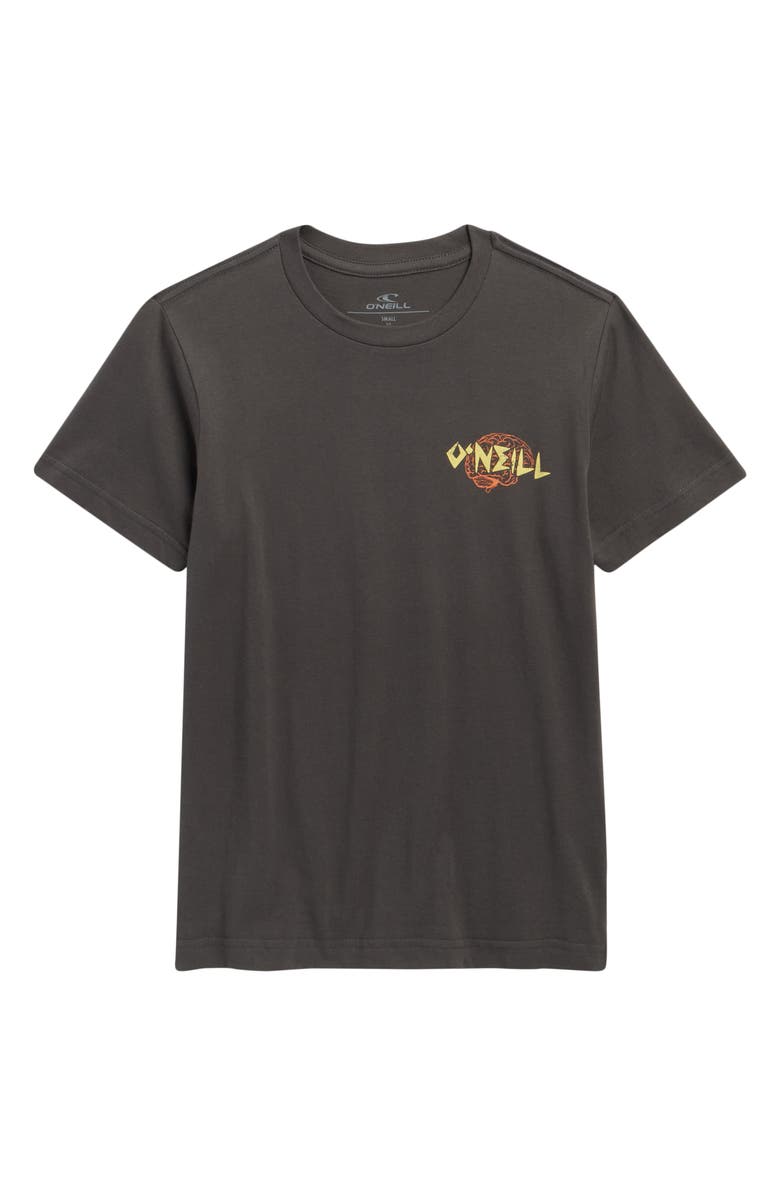O'Neill Micro Brain Cotton Graphic T-Shirt, Main, color, Dark Shadow