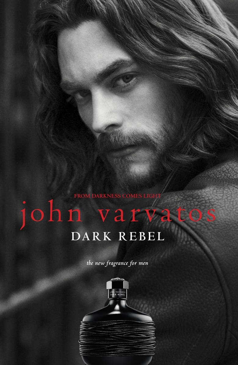 John Varvatos 'Dark Rebel' Eau de Toilette, Alternate, color, 