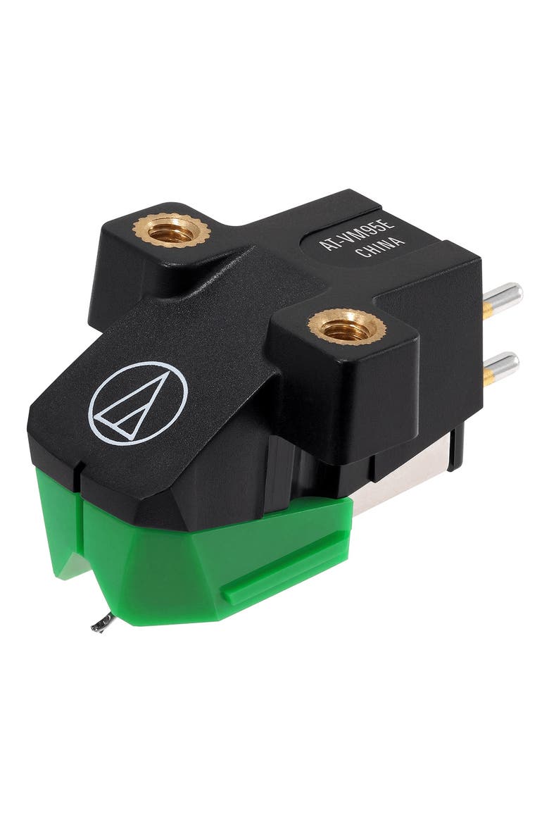 AT-VM95E/H Headshell & MM Cartridge Combo Kit, Alternate, color, Green