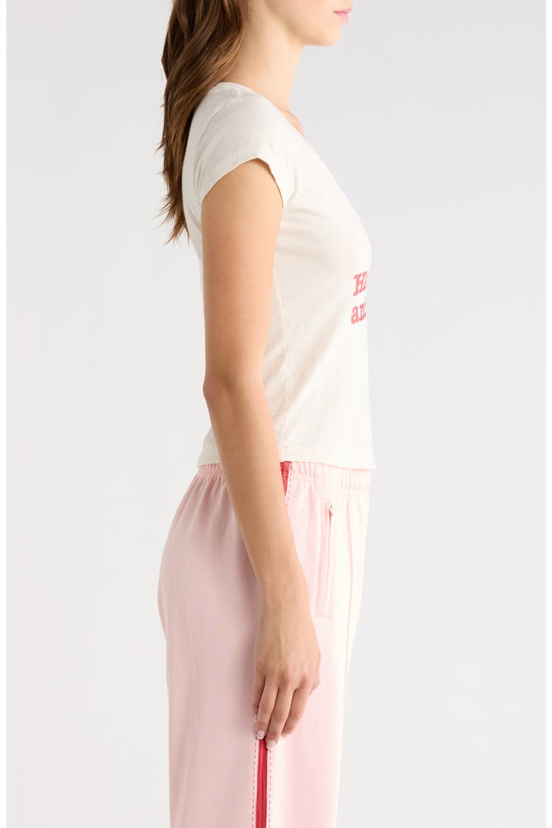 Skye Graphic Cotton T-Shirt, Alternate, color, VINTAGE WHITE