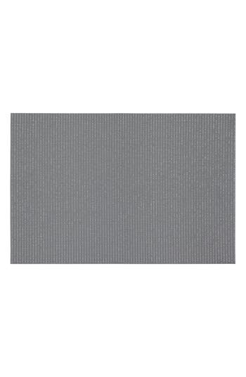 Dainty Home Set Of 6 Vinyl Placemats In Embroidered Glitter Silver