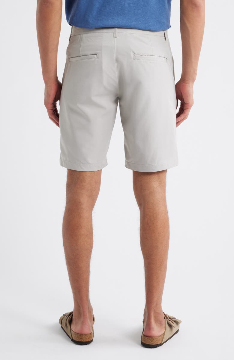 W.R.K Bailey Flat Front Stretch Chino Shorts, Alternate, color, Stone