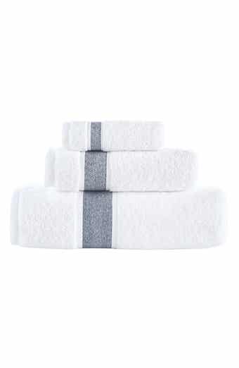 Ottoman Rolls Turkish Cotton 3-Piece Bath Essential Towels