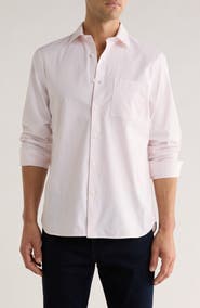 Nordstrom Pinstripe Oxford Button-Up Shirt