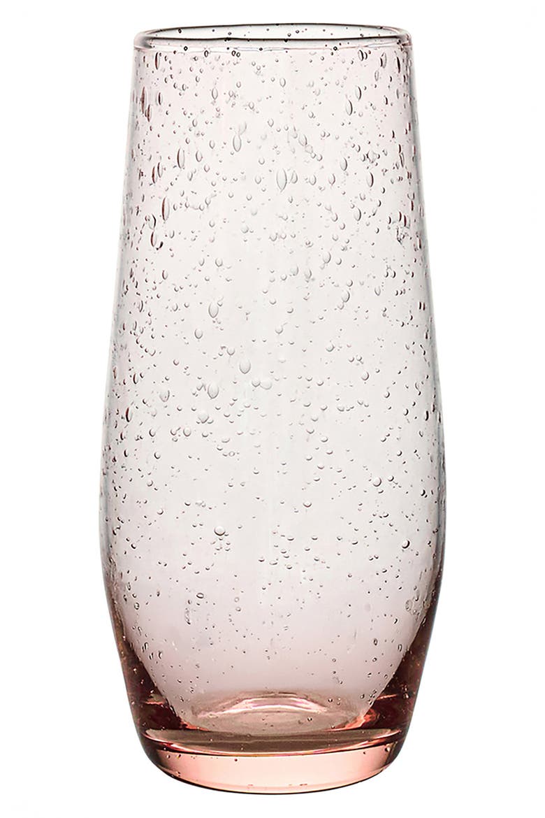 Provence Stemless Champagne Flute, Main, color, BLUSH