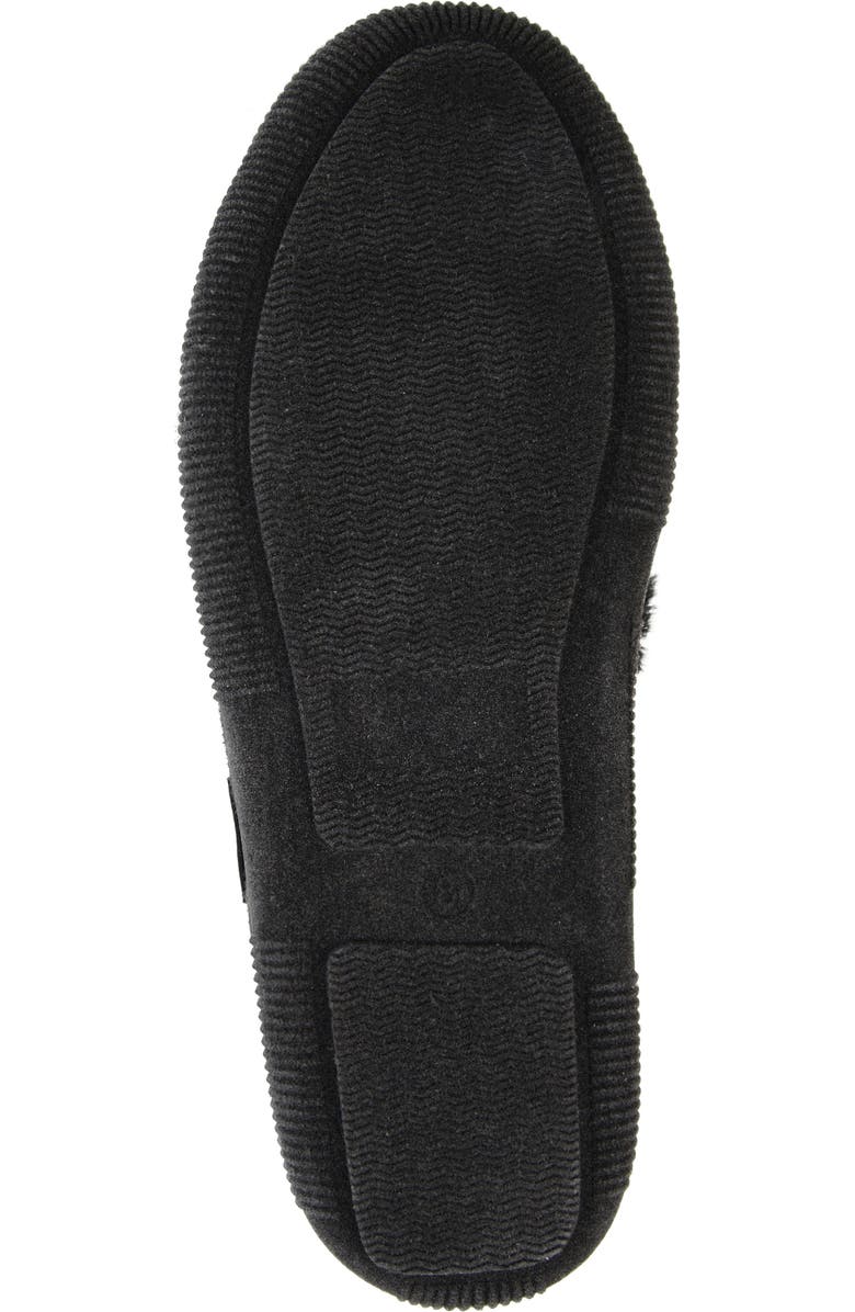 Thomas & Vine Orion Moccasin Slipper with Faux Fur, Alternate, color,