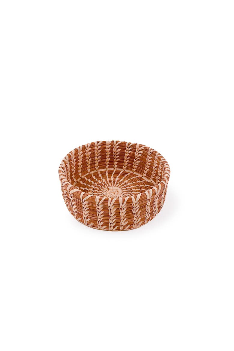 Small Nesting Basket, Main, color, Beige