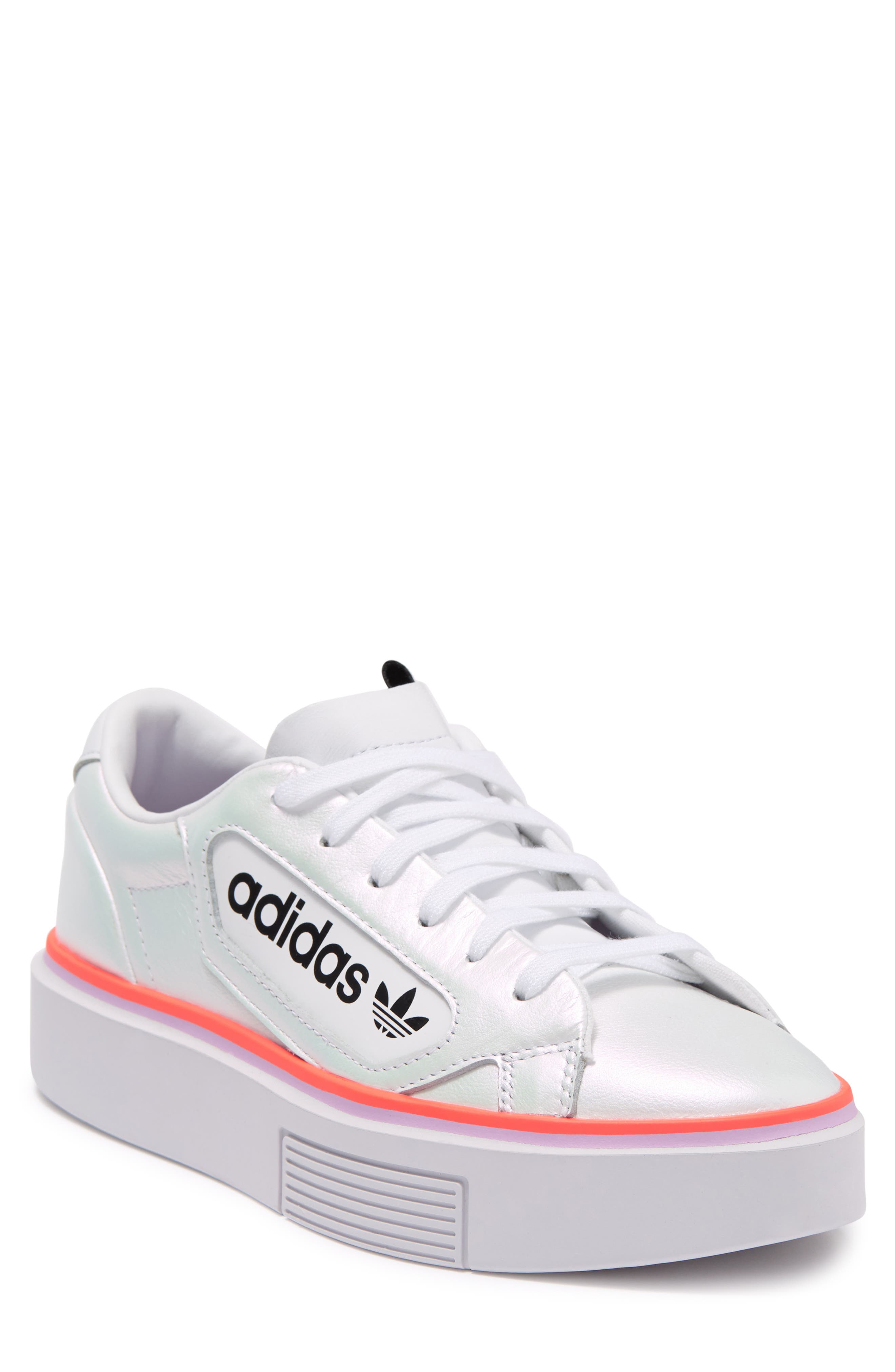 adidas Sleek Super Sneaker, Main, color, 