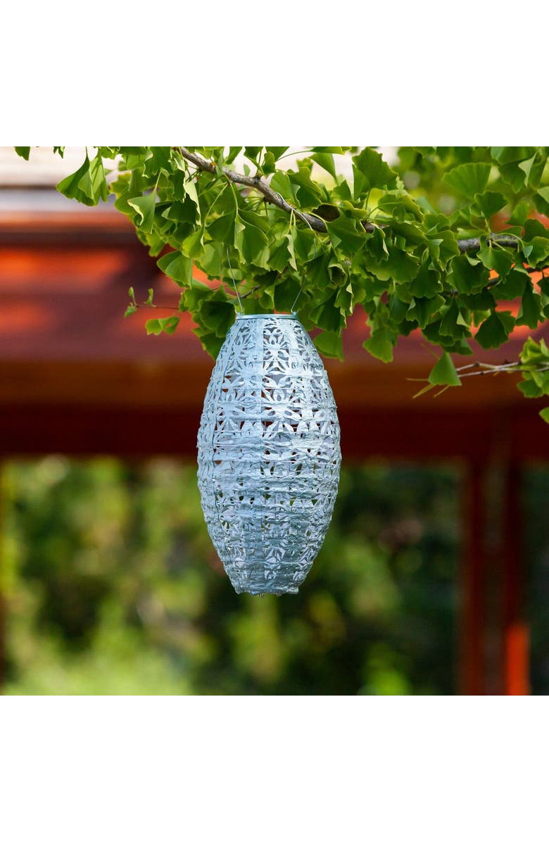 Allsop Home & Garden Soji Stella - Wildflower Pod Solar Lantern, Alternate, color, Sage