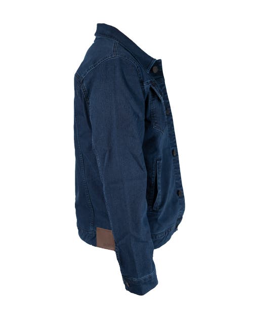 Jack Of Spades Denim Jacket In Over Dye