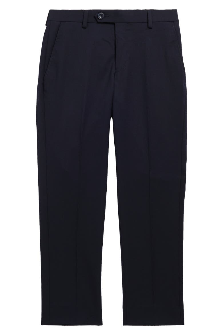 Kids' Wool Blend Pants, Main, color, NAVY