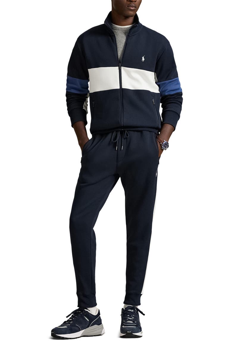 Mesh Texture Track Jacket, Alternate, color, AVIATOR NAVY