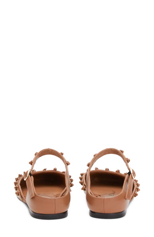 3.1 Phillip Lim Ankle Strap Flat In Camel