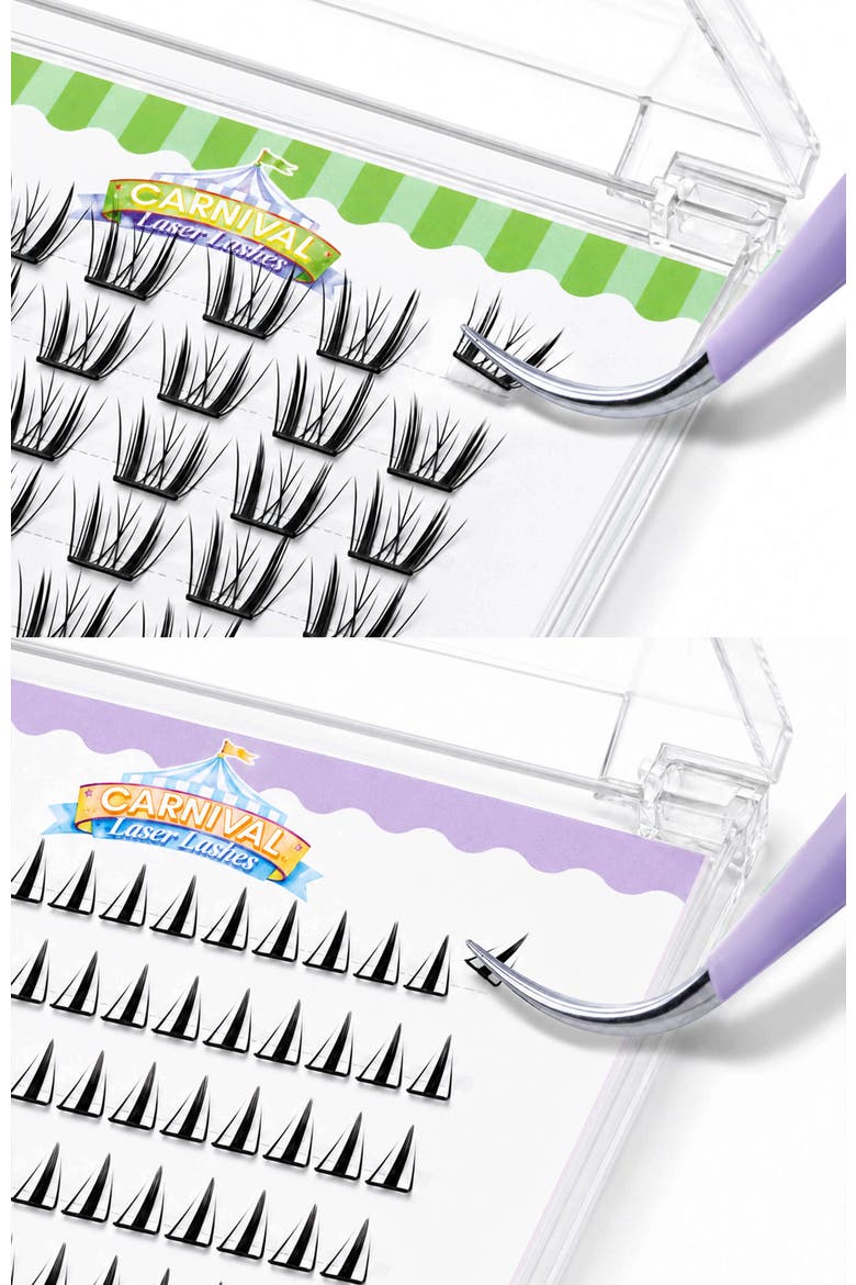Magic Show Duo Pass of Carnival Laser Lash 24-Hour Wear, Alternate, color, Black
