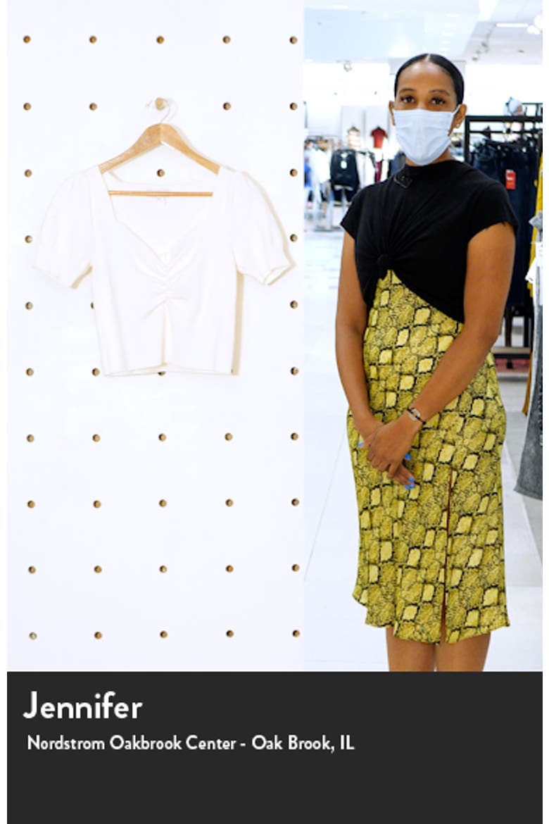 Ruched Front Top video