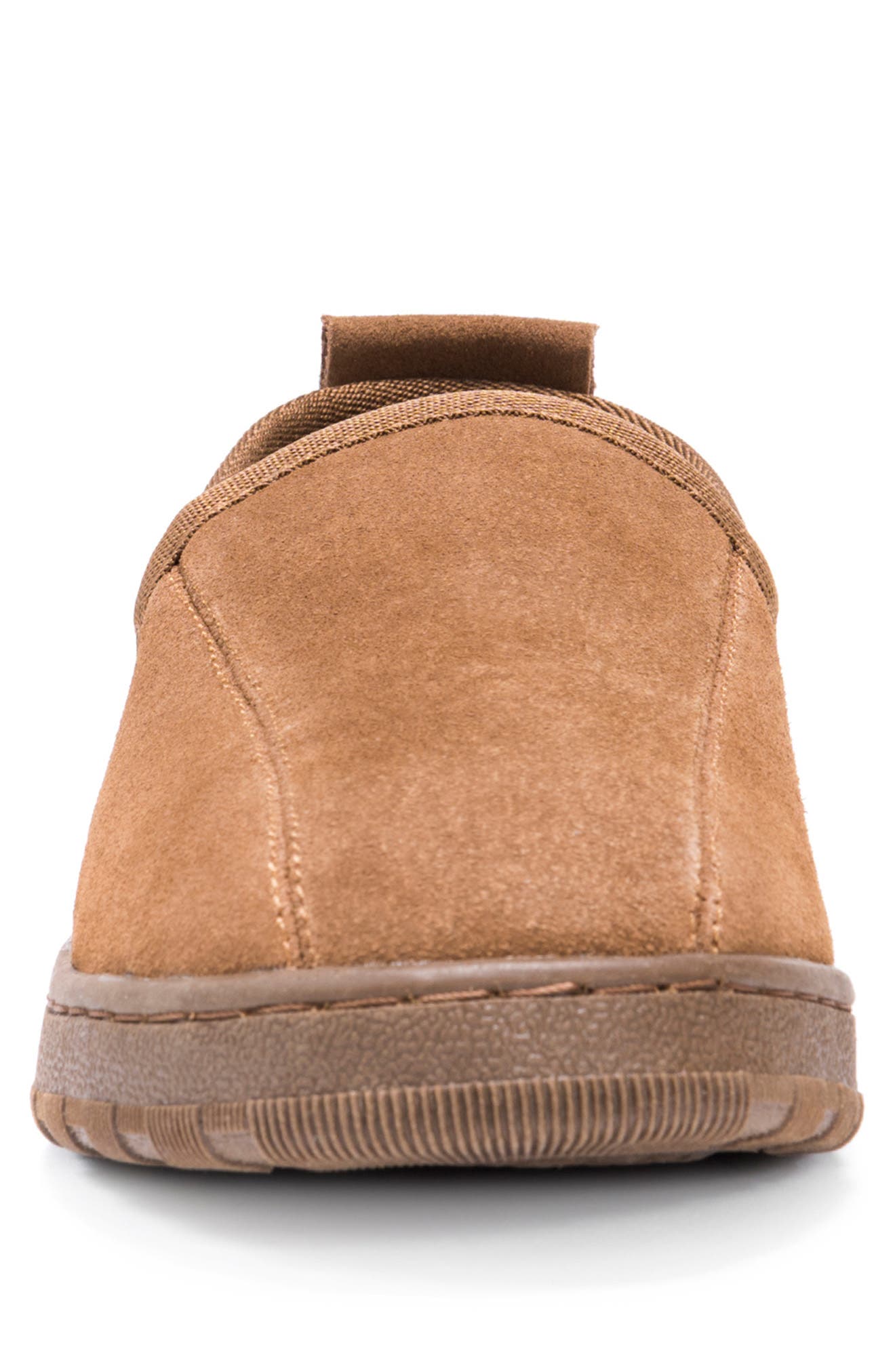 MUK LUKS Eric Printed Faux Fur Lined Loafer Slipper, Alternate, color, Tan