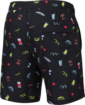 Oh Buoy 2N1 7-Inch Volley Swim Shorts