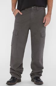 GUESS ORIGINALS Go Ripstop Panel Mid Rise Cargo Pants