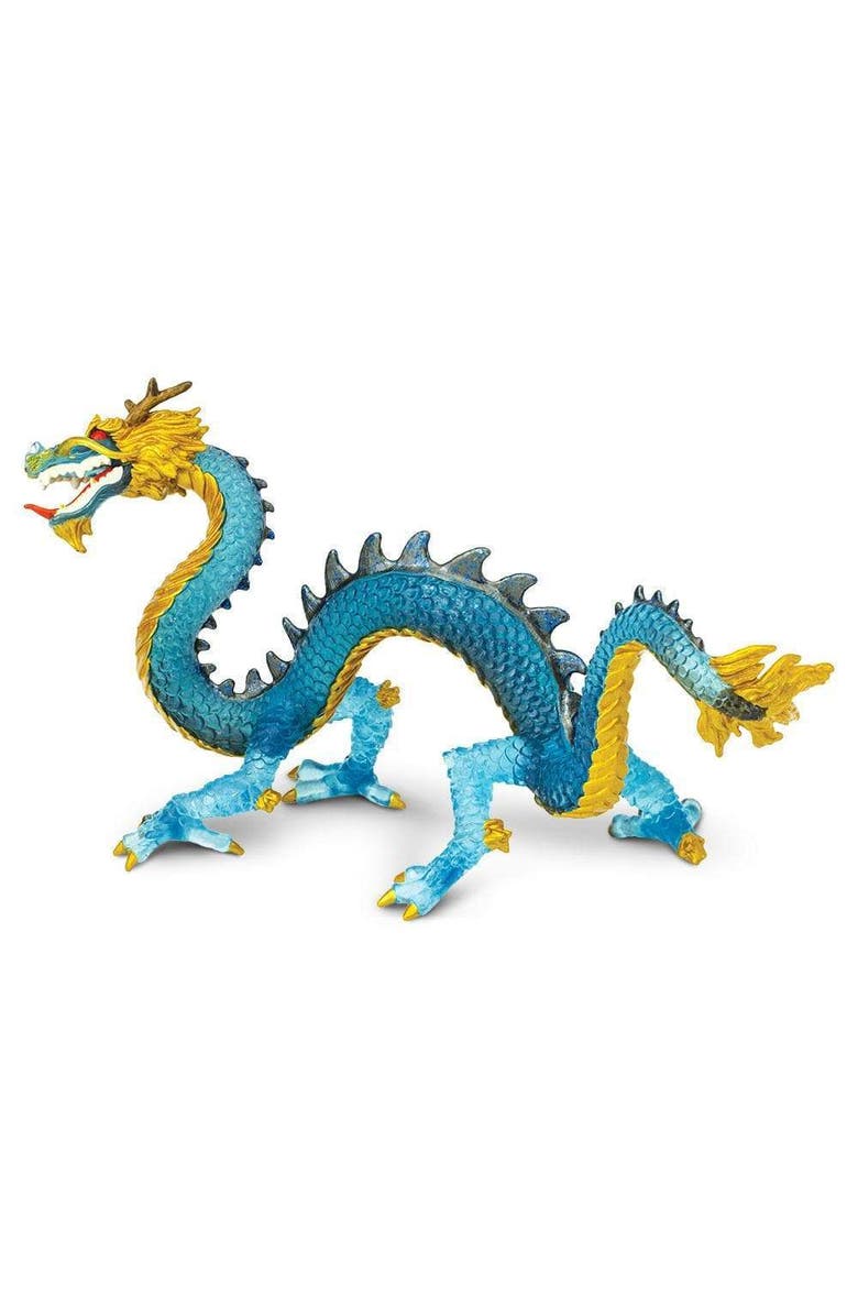 Safari Ltd. Krystal Blue Dragon Toy, Main, color, NO COLOR