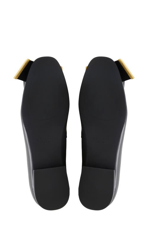 Ted Baker London Daria Bow Flat In Black