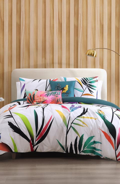 Tropical Fusion Reversible Comforter Set