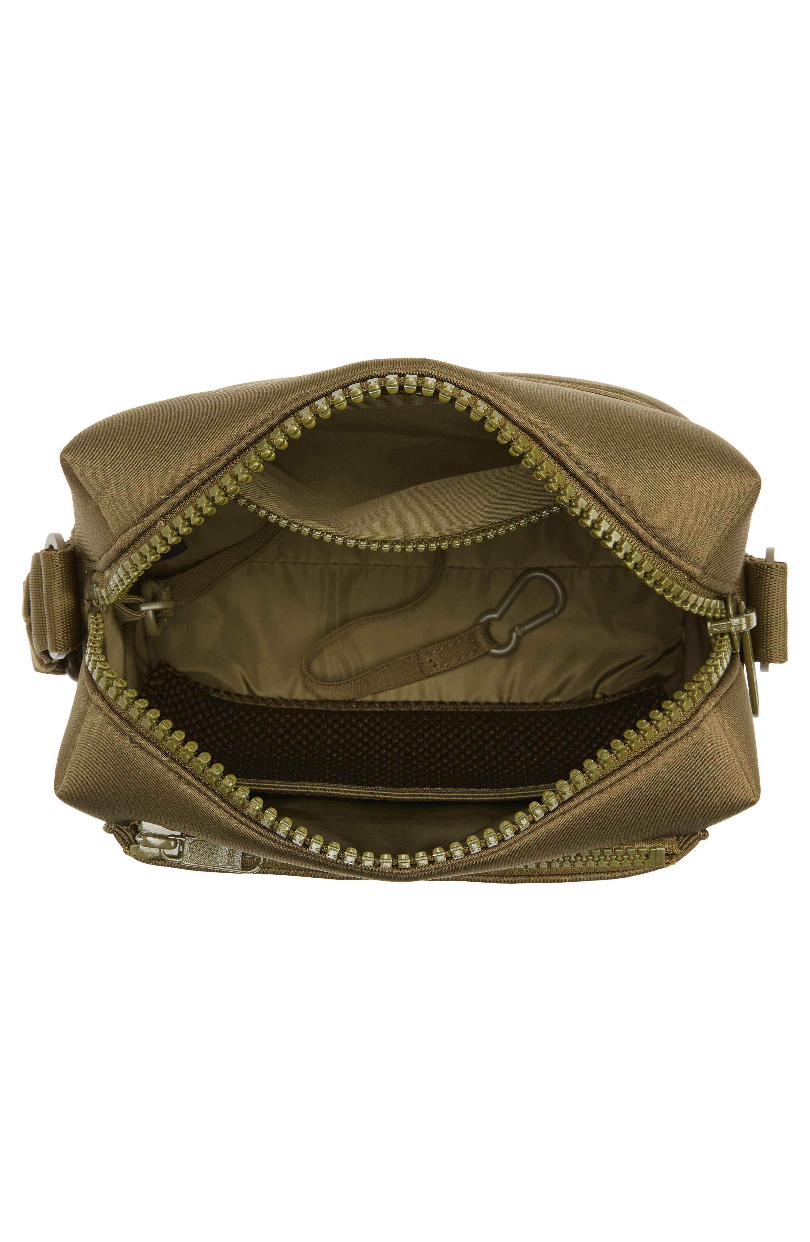 Dagne Dover Micah Neoprene Crossbody Bag, Alternate, color, Dark Moss