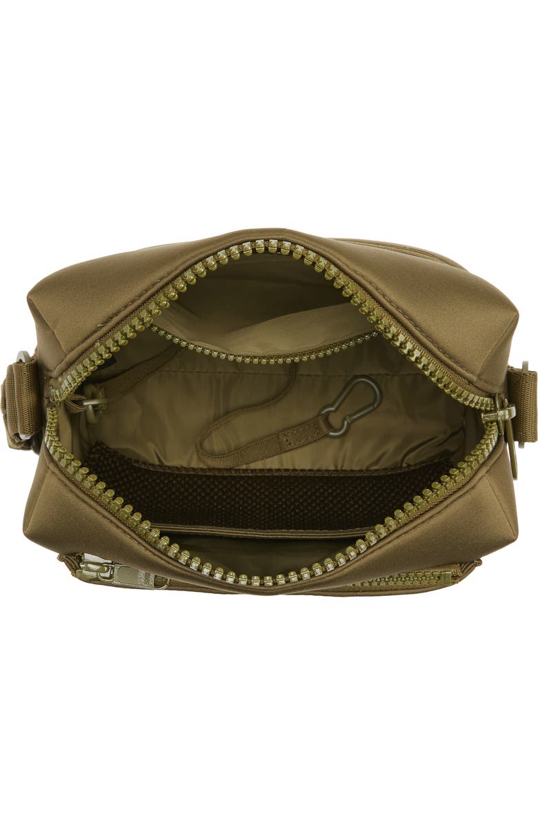 Dagne Dover Micah Neoprene Crossbody Bag, Alternate, color, Dark Moss