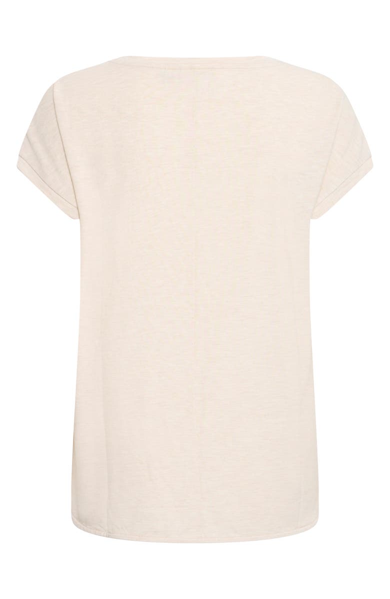 ICHI Ihrebel Short Sleeve Tee, Alternate, color, Tapioca