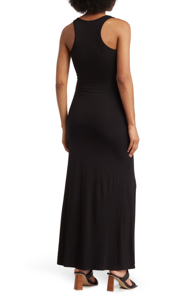 GO COUTURE A-Line Maxi Dress, Alternate, color, Black