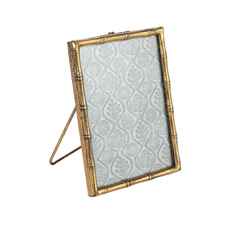 Metal Wood Style Photo Frame