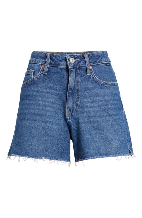 Mavi Jeans Heidi High Waist Relaxed Denim Cutoff Shorts
